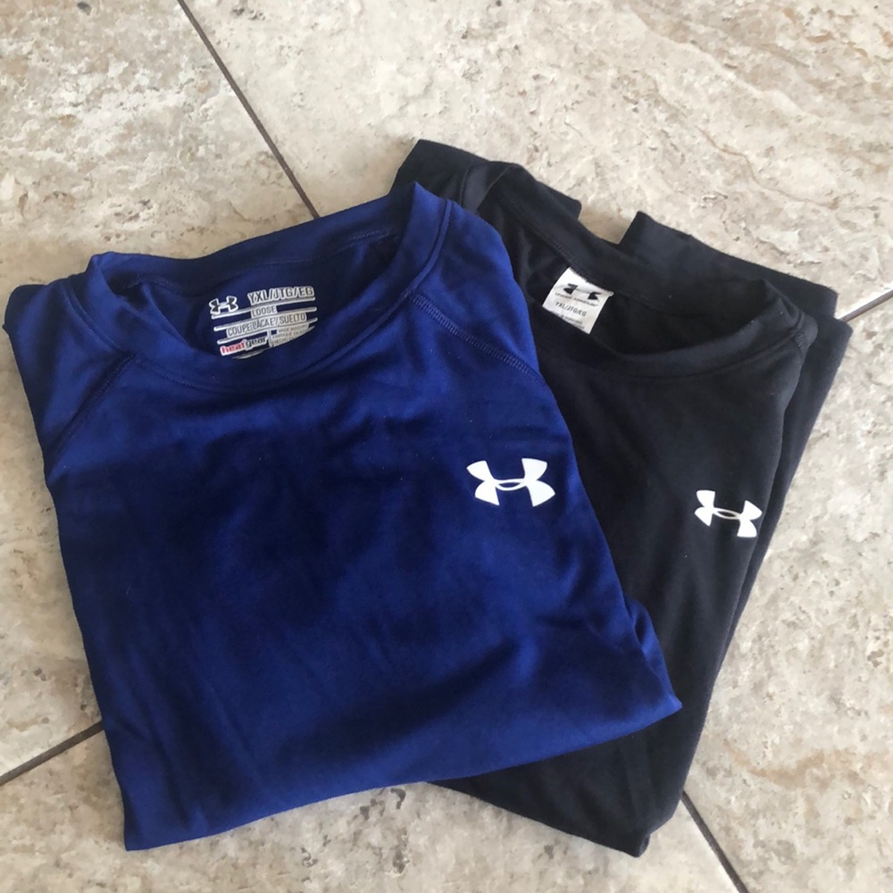 2 pack YOUTH UNDER ARMOUR SS T-SHIRT